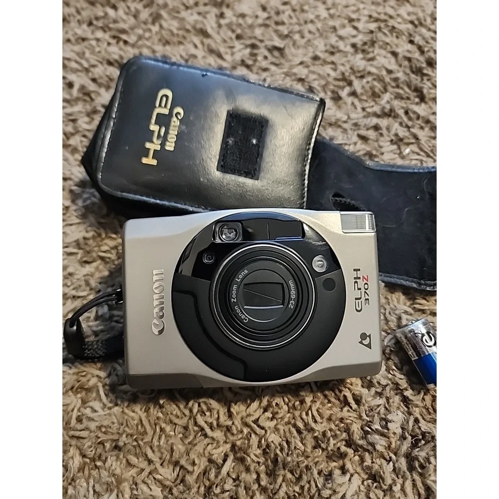 Canon ELPH 370Z 35mm Point &‎ Shoot Film Camera | Case | EUC
